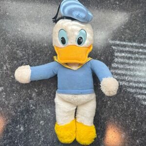 Vintage 1950 Original Donald Duck Walt Disney Plush Sailor Knickerbocker